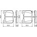 BOSCH | Bremsbelagsatz, Scheibenbremse | 0 986 494 865