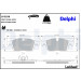 Delphi | Bremsbelagsatz, Scheibenbremse | LP3258 Delphi | Bremsbelagsatz, Scheibenbremse | LP3258