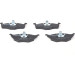 BOSCH | Bremsbelagsatz, Scheibenbremse | 0 986 424 502 BOSCH | Bremsbelagsatz, Scheibenbremse | 0 986 424 502