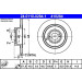 ATE | Bremsscheibe | 24.0110-0284.1