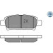 Meyle | Bremsbelagsatz, Scheibenbremse | 025 240 1416/PD Meyle | Bremsbelagsatz, Scheibenbremse | 025 240 1416/PD