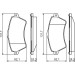 0 986 424 721 Bremsbelagsatz, Scheibenbremse