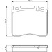 BOSCH Bremsbelagsatz, Scheibenbremse 0 986 460 976