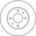 TRW | Bremsscheibe | DF2576 TRW | Bremsscheibe | DF2576