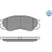 Meyle | Bremsbelagsatz, Scheibenbremse | 025 232 9015/W Meyle | Bremsbelagsatz, Scheibenbremse | 025 232 9015/W