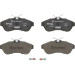 Brembo | Bremsbelagsatz, Scheibenbremse | P 61 075X Brembo | Bremsbelagsatz, Scheibenbremse | P 61 075X