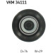 SKF | Umlenk-/Führungsrolle, Keilrippenriemen | VKM 34111 SKF | Umlenk-/Führungsrolle, Keilrippenriemen | VKM 34111
