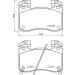 Brembo | Bremsbelagsatz, Scheibenbremse | P 30 113