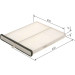 BOSCH 1 987 435 019 Innenraumfilter