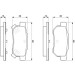 BOSCH | Bremsbelagsatz, Scheibenbremse | 0 986 461 131 BOSCH | Bremsbelagsatz, Scheibenbremse | 0 986 461 131