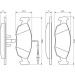 BOSCH | Bremsbelagsatz, Scheibenbremse | 0 986 461 764 BOSCH | Bremsbelagsatz, Scheibenbremse | 0 986 461 764