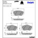 Delphi Bremsbelagsatz, Scheibenbremse LP1974