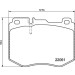Brembo | Bremsbelagsatz, Scheibenbremse | P 50 145 Brembo | Bremsbelagsatz, Scheibenbremse | P 50 145
