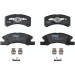 TRW Bremsbelagsatz, Scheibenbremse COTEC GDB3358