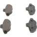 BOSCH | Bremsbelagsatz, Scheibenbremse | 0 986 460 968