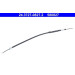 ATE | Seilzug, Feststellbremse | 24.3727-0827.2 ATE | Seilzug, Feststellbremse | 24.3727-0827.2