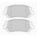 FDB4999 Bremsbelagsatz, Scheibenbremse PREMIER ECO FRICTION