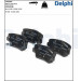 Delphi | Bremsbelagsatz, Scheibenbremse | LP2295 Delphi | Bremsbelagsatz, Scheibenbremse | LP2295