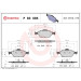 Brembo | Bremsbelagsatz, Scheibenbremse | P 83 085 Brembo | Bremsbelagsatz, Scheibenbremse | P 83 085
