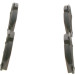 BOSCH | Bremsbelagsatz, Scheibenbremse | 0 986 494 122 BOSCH | Bremsbelagsatz, Scheibenbremse | 0 986 494 122