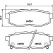 Hella | Bremsbelagsatz, Scheibenbremse | 8DB 355 014-341