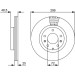 BOSCH | Bremsscheibe | 0 986 479 C74 BOSCH | Bremsscheibe | 0 986 479 C74