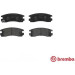 Brembo | Bremsbelagsatz, Scheibenbremse | P 59 027