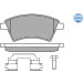 Meyle | Bremsbelagsatz, Scheibenbremse | 025 243 9116/W