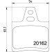 Hella | Bremsbelagsatz, Scheibenbremse | 8DB 355 019-011