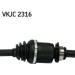 SKF | Antriebswelle | VKJC 2316 SKF | Antriebswelle | VKJC 2316