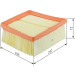 BOSCH F 026 400 135 Luftfilter BOSCH F 026 400 135 Luftfilter