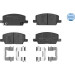 Meyle Bremsbelagsatz, Scheibenbremse MEYLE-ORIGINAL: True to OE 025 223 1119
