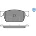 Meyle | Bremsbelagsatz, Scheibenbremse | 025 246 2318/W Meyle | Bremsbelagsatz, Scheibenbremse | 025 246 2318/W