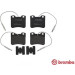 Brembo | Bremsbelagsatz, Scheibenbremse | P 61 047 Brembo | Bremsbelagsatz, Scheibenbremse | P 61 047