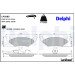Delphi | Bremsbelagsatz, Scheibenbremse | LP2085 Delphi | Bremsbelagsatz, Scheibenbremse | LP2085