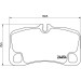 Brembo | Bremsbelagsatz, Scheibenbremse | P 65 013 Brembo | Bremsbelagsatz, Scheibenbremse | P 65 013