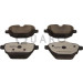 QUARO | Bremsbelagsatz, Scheibenbremse | QP8123C QUARO | Bremsbelagsatz, Scheibenbremse | QP8123C