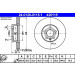 ATE | Bremsscheibe | 24.0126-0115.1 ATE | Bremsscheibe | 24.0126-0115.1