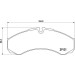 Brembo | Bremsbelagsatz, Scheibenbremse | P A6 017