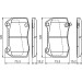 BOSCH | Bremsbelagsatz, Scheibenbremse | 0 986 494 310