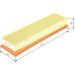 BOSCH 1 457 433 592 Luftfilter BOSCH 1 457 433 592 Luftfilter