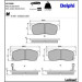 Delphi Bremsbelagsatz, Scheibenbremse LP2258