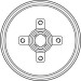 TRW | Bremstrommel | DB4134BR