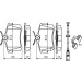 BOSCH | Bremsbelagsatz, Scheibenbremse | 0 986 494 598