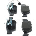 BOSCH | Bremsbelagsatz, Scheibenbremse | 0 986 424 593