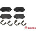 Brembo | Bremsbelagsatz, Scheibenbremse | P 30 045 Brembo | Bremsbelagsatz, Scheibenbremse | P 30 045