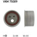 SKF | Spannrolle, Zahnriemen | VKM 75009 SKF | Spannrolle, Zahnriemen | VKM 75009