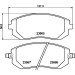 Hella | Bremsbelagsatz, Scheibenbremse | 8DB 355 010-211 Hella | Bremsbelagsatz, Scheibenbremse | 8DB 355 010-211