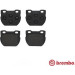 Brembo | Bremsbelagsatz, Scheibenbremse | P 44 006