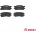 Brembo | Bremsbelagsatz, Scheibenbremse | P 54 018 Brembo | Bremsbelagsatz, Scheibenbremse | P 54 018